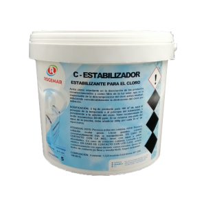 <strong> C-ESTABILIZADOR </strong> <br> Estabilizador del cloro (Ácido Isocianúrico) granulado