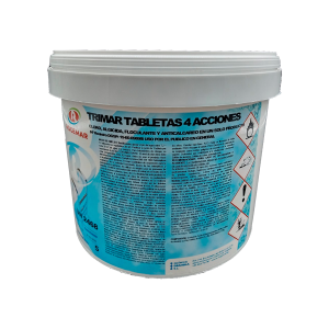 <strong> TRIMAR TABLETAS 4 ACCIONES </strong> <br> CLORO EN TABLETAS MULTI - ACCIÓN