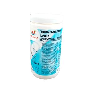 <strong> TRIMAR TABLETAS LINER 1 KG </strong> <br>  TABLETAS MULTI - ACCIÓN PISCINAS LINER
