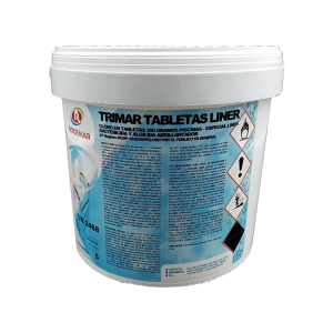 <strong> TRIMAR TABLETAS LINER </strong> <br>  TABLETAS MULTI - ACCIÓN PISCINAS LINER